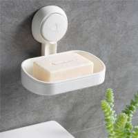 TAILI Drill-free Super Powerful Removable Plastic Bathroom Accessories Vacuum Suction Cup Shower Soap Dish For Bathroom