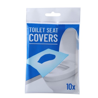 Water Soluble Portable Disposable Paper Toilet Seat Covers for Travel,Water Soluble Maternal Disposable Toilet Mat